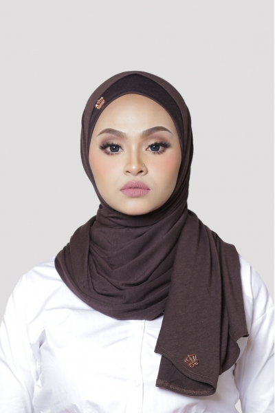 SELENA TRAVELLING SHAWL - CAPPUCCINO
